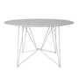 Acapulco Design - The Ring Table, H 74 x Ø 120 cm, HPL white / white
