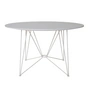Acapulco Design - The Ring Table, H 74 x Ø 120 cm, HPL white / white