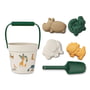 LIEWOOD - Dante Beach play set, All together, sandy (set of 6)