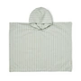 LIEWOOD - Roomie Bath poncho, 3 - 4 years, striped, ice blue / creme de la creme