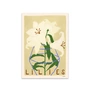 The Poster Club - Lilies by Carla Llanos, 50 x 70 cm