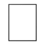 The Poster Club - Photo frame aluminum black, plexiglass, 70 x 100 cm