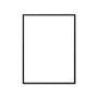 The Poster Club - Photo frame aluminum black, real glass, 50 x 70 cm