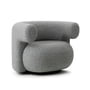 Normann Copenhagen - Burra Lounge Chair, gray (Hallingdal 0110)