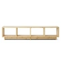 Normann Copenhagen - Plank Bookshelf, low, natural pine