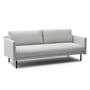 Normann Copenhagen - Rar 3-seater sofa, black / Venezia off-white