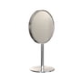Frost - Nova2 Cosmetic mirror with 5x magnification 1943, brushed stainless steel