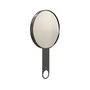 Frost - Nova2 Cosmetic hand mirror with 5-fold magnification 1982, black brushed