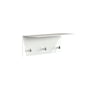 Frost - Unu Wall coat rack 40 x 15 x 15 cm, white matt / white polished