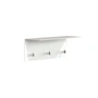 Frost - Unu Wall coat rack 40 x 15 x 15 cm, white matt / white polished