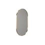 Frost - Unu Wall mirror 4145 with frame, oval, 60 x 100 cm, gold brushed