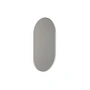 Frost - Unu Wall mirror 4145 with frame, oval, 60 x 100 cm, white matt
