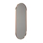 Frost - Unu Wall mirror 4146 with frame, oval, 60 x 140 cm, copper brushed