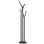 Frost - Wishbone Coat rack, black polished / black matt