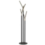 Frost - Wishbone Coat rack, black matt / gold polished
