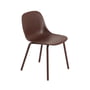 Muuto - Fiber Outdoor Chair, brown red