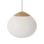 Bolia - Acorn Pendant light Ø 41 cm, oiled oak / matt opal glass