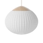 Bolia - Acorn Pendant light Ø 64 cm, oiled oak / ivory