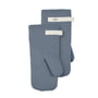 The Organic Company - Oven mitts, gray blue (set of 2)