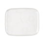 Marimekko - Oiva Unikko Serving platter, 15 x 12 cm, white