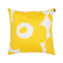 Marimekko - Unikko Cushion cover, 50 x 50 cm, white / spring yellow