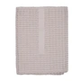 The Organic Company - Big Waffle Bath towel & Blanket, 100 x 150 cm, dusty lavender