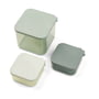 Done by Deer - Storage container, L, Elphee, green (set of 3)