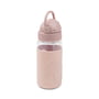 Done by Deer - Easy-grip Drinking bottle with straw, Elphee, pink