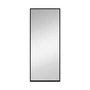 Nichba Design - Wall mirror large, 145 x 60 cm, black