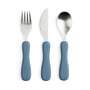 Sebra - Fanto Children's cutlery set, nordic blue (set of 3)