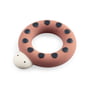 Sebra - Bath toy, Woodland ladybug, red