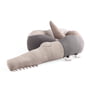Sebra - Sleepy Croc Cushion, seabreeze beige