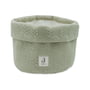 Jollein - Care basket, 18 x 14 cm, grain knitted, olive green
