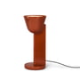 Flos - Céramique Up table lamp, rust red