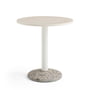 HAY - Ceramic Table, Ø 70 cm, warm white