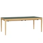 Umage - Heart'n'Soul Dining table, 90 x 200 cm, oak / moss green