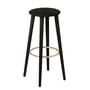 Umage - The Socialite Bar stool H 77.5 cm, black oak