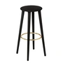 Umage - The Socialite Bar stool H 77.5 cm, black oak