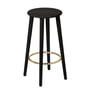Umage - The Socialite Bar stool H 67.5 cm, black oak