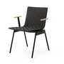 & Tradition - Ville Outdoor AV34 Armchair, warm black
