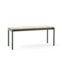 & Tradition - Ville AV27 Garden bench, 110 x 40 cm, bronze green