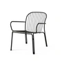 & Tradition - Thorvald SC101 Outdoor Lounge Armchair, warm black