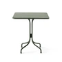 & Tradition - Thorvald SC97 Outdoor bistro table, 70 x 70 cm, bronze green