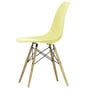 Vitra - Eames Plastic Side Chair DSW RE, ash honey colored / citron (felt glides basic dark)
