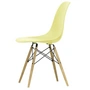 Vitra - Eames Plastic Side Chair DSW RE, ash honey colored / citron (felt glides basic dark)