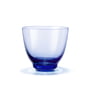 Holmegaard - Flow Water glass 35 cl, dark blue