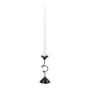 Broste Copenhagen - Selma Candle holder, 19.5 cm, black