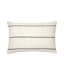 Broste Copenhagen - Sigrid Cushion cover, 40 x 60 cm, light beige / black