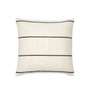 Broste Copenhagen - Sigrid Cushion cover, 50 x 50 cm, light beige / black