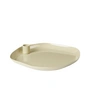 Broste Copenhagen - Mie Candle tray, 25 x 25 x 3 cm, castle beige